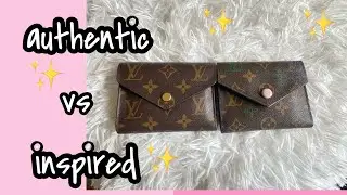 LV Victorine Wallet Comparison Authentic vs Inspired