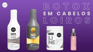 BOTOX EM CABELOS LOIROS AVIL PROFESSIONAL
