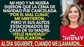 Mi hijo y mi nuera mintieron: “La Navidad está cancelada”… y cuando me llamaron al día siguiente…