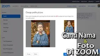 Change Name and Photo on Zoom