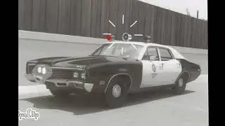 Police Car 70s Siren And Emergency light Animation FlipaClip