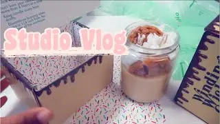 STUDIO VLOG- New Hobby, New Candles, & New Packaging
