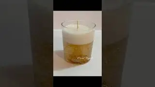 Clear Gel Wax Candle #diy #gelwax #waxcandle