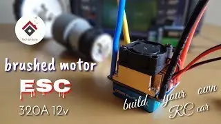 ESC for  brushed dc motor (320 amp 12v) | esc for wireless robot | Tech at Home