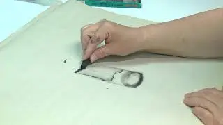 Free Drawing Lesson of a Clear Bottle