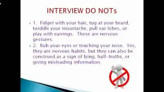 The Silent Interview
