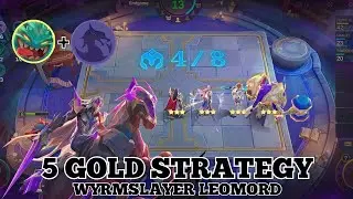 THARZ SKILL 3 - 5 GOLD STRATEGY HYPER WYRMSLAYER LEOMORD | MAGIC CHESS TIPS AND TRICKS | MLBB