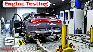 SEAT  powertrain test centre, hybrid & electric engine development & testing