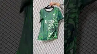 2025/26 Liverpool Special Edition Green Football Jersey #Jersey # Football # Retro Jersey #Liverpool