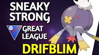 ДРИФБЛИМ — СИЛЬНЫЙ ОТВЕТ некоторым МЕТА-ПОКЕМОНАМ | Great League Team | Pokémon GO Battle League