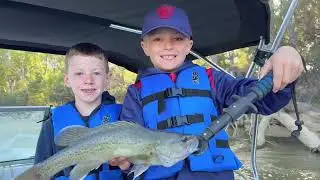 Tough fishing for COD on the Murray River