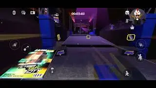 Recroom Stuntrunner mobile WR 25.66 course 1 (top 3 screenmode)
