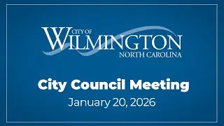 City Council January 20, 2026