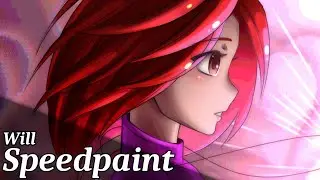 Will from W.i.t.c.h. fanart speedpaint