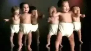 do the chicken commercial DANCING BABIES!!!!