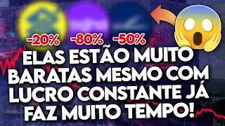 S&Atilde;O AS MAIS BARATAS? As 5 A&Ccedil;&Otilde;ES que eu INVESTIRIA se COME&Ccedil;ASSE na BOLSA HOJE!(Minha opini&atilde;o) - TOP 5