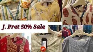 J. Pret Summer Arrivals on Flat 50% OFF. February 2026