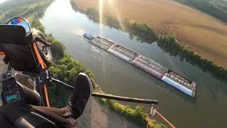 RIVER RUN!  PPC/PPG Flight On the Cumberland River