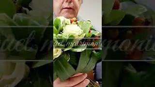 Bouquet fiori per matrimonio civile #shorts