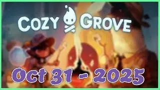 Cozy grove - ghost bears? oct 31st