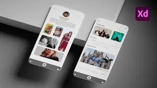 Fashion UI/UX Design Tutorial in Adobe Xd