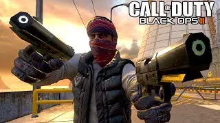 Black Ops 2 - COWBOY AKIMBO CHALLENGE! (Funny Gameplay)