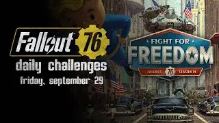 Quick Daily Challenges Fallout 76 (September, 29)