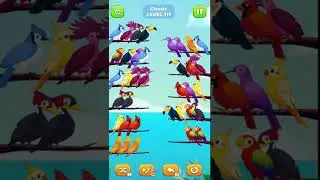 BIRD SORT PUZZLE I LEVEL 111 I shorts