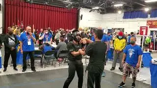 ITKFA 2022 Chi Sau Beginners | CHarro(Def) vs Quang (Atk) Rd2 | Ha Chi Wai Wing Chun