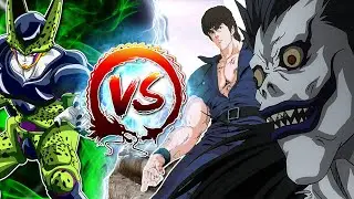 Cell Vs Kenshiro & Light Yagami #CellGames | TeamFourStar Reaction REACTION