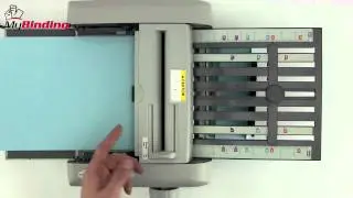 MBM 87M Tabletop Paper Folder Demo - 1-800-944-4573