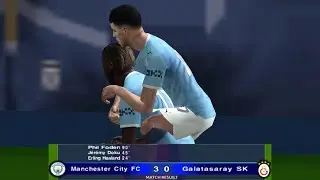 Manchester City 3-0 Galatasaray PES 6 GAME MOD NEW /English Primer League/ (Wednesday 01-28-26)