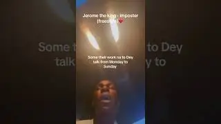 Jerome the King - Imposter (freestyle)❤️
