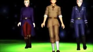 [MMD] Bad Touch Trio - Talk Dirty