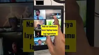 Cara Rekam Layar ZOOM MEETING tanpa jadi HOST / CO HOST #shorts