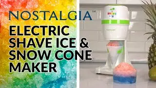 ESHVICE2HSI | Nostalgia Electric Shave Ice & Snow Cone Maker