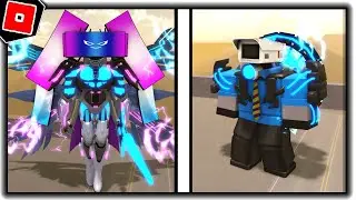 How to get TITAN PC WOMAN and CH4D CAMERAMAN in BATHROOM ATTACK - Roblox