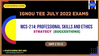 MCS 214 Important Questions | Professional Skills and Ethics |(For TEE )