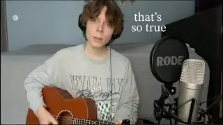 that's so true by gracie abrams cover