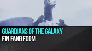 Guardians of the Galaxy - Fin Fang Foom (dragon) boss fight