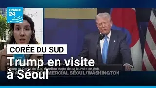 Trump arrive en Cor&eacute;e du Sud avant une rencontre &agrave; forts enjeux avec Xi Jinping &bull; FRANCE 24