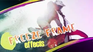 Intro Freeze Frame After Effects Templates