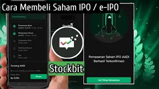 Cara Membeli Saham IPO / e - IPO Stockbit