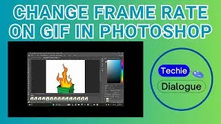 Как изменить частоту кадров GIF в Photoshop