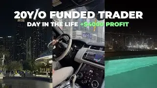 A Day in the life of a 20 day trader in Dubai ($4,000 profit)
