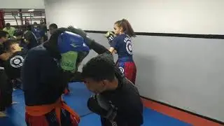 Kickboxing - Soltinho de light Contact