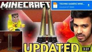 How to download techno gamerz minecraft world new update | 100% working | new gold farm