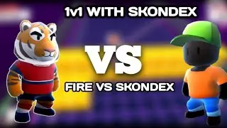 1v1 WITH SKONDEX | BEST EU PLAYER | PVP #1 | STUMBLE GUYS
