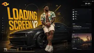 FiveM Loading Screen V2 | Full Customizable | Modern UI