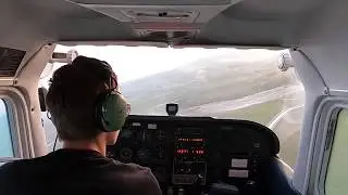 My First Solo at 16 - CTAF Audio and Cockpit Video
